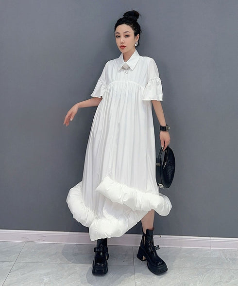 Hem Ruffle Dress